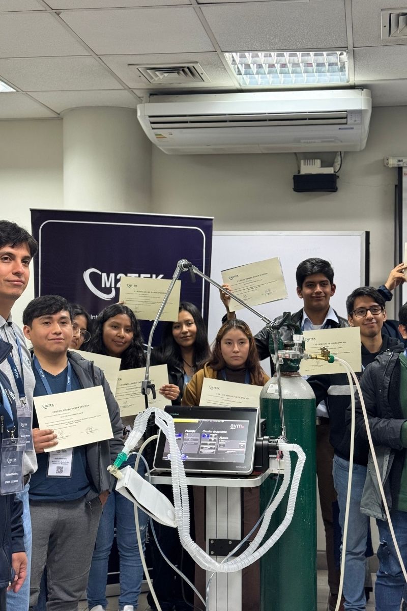 Taller de ventilación mecánica en Perú